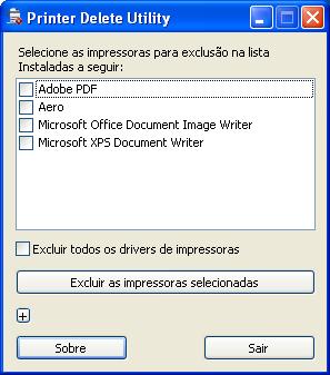 IMPRESSÃO NO WINDOWS 51 Desinstalação de drivers de impressora Todas as instalações de software de usuário em um computador Windows são executadas por meio do Fiery User Software Installer.