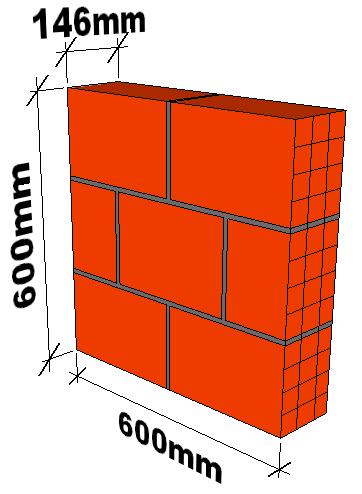 Tabela 7 - Dimensionamento dos provetes de alvenaria de bloco de betão (40x19x31,5) para ensaio de compressão simples.