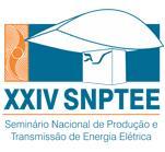 XXIV SNPTEE SEMINÁRIO NACIONAL DE PRODUÇÃO E TRANSMISSÃO DE ENERGIA ELÉTRICA CB/GDS/08 22 a 25 de outubro de 2017 Curitiba - PR GRUPO - X GRUPO DE ESTUDO DE DESEMPENHO DE SISTEMAS ELÉTRICOS - GDS