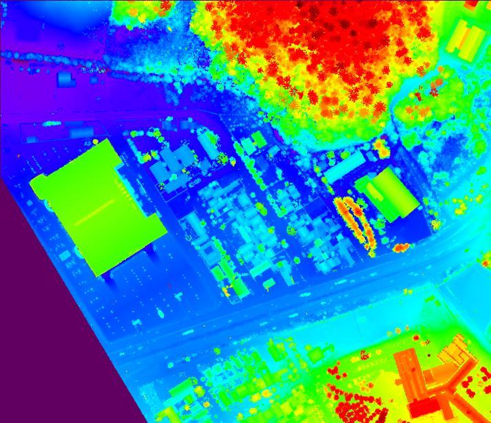 1) Através do retângulo envolvente o usuário seleciona o objeto a segmentar na imagem LiDAR, os pixels dentro do retângulo terão o rótulo uknown, os pixels fora do retângulo são marcados como rótulo