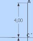 Desenhe uma projeção isométrica resultante da nova posição proveniente dos