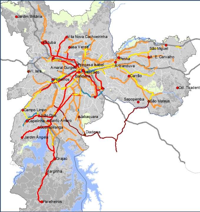 META 220 km de novas Faixas Exclusivas à Direita até o