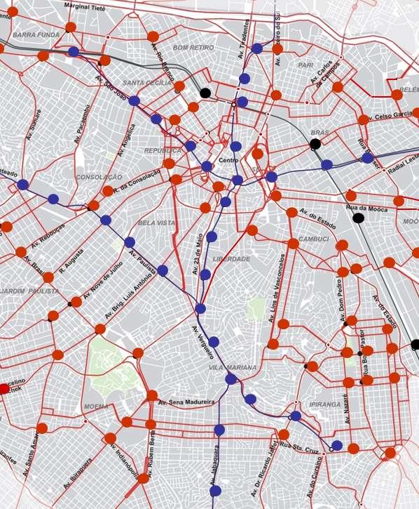 Serviço em Rede BENEFÍCIOS Usuário dispõe de: uma rede de linhas de transporte maior flexibilidade para escolher seu destino flexibilidade para escolher o melhor caminho para atender seu destino