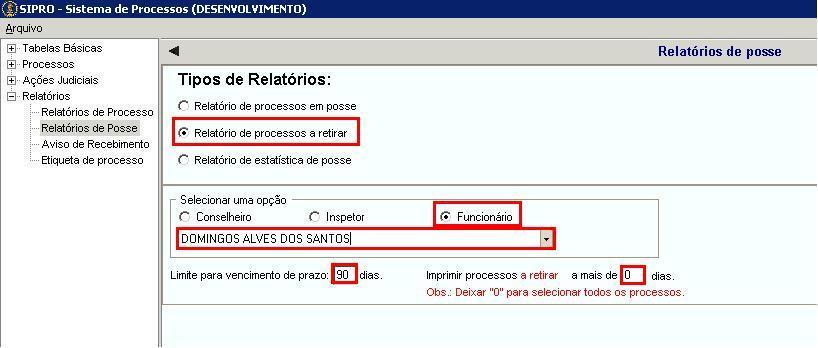 Após preencher os parâmetros da forma que acharmos mais conveniente, basta clicar no botão imprimir e será mostrado o relatório conforme mostrado na figura abaixo.