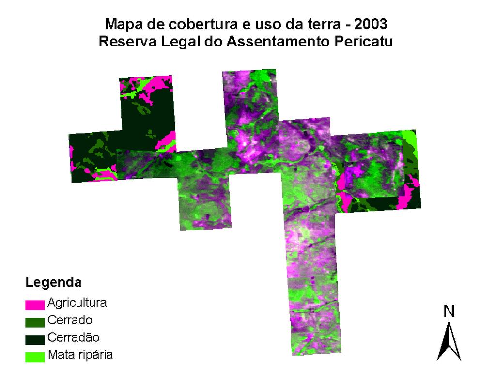 utilizadas para fins agrícolas e agora se encontra em estágio de regeneração, demonstrada na Figura 3.