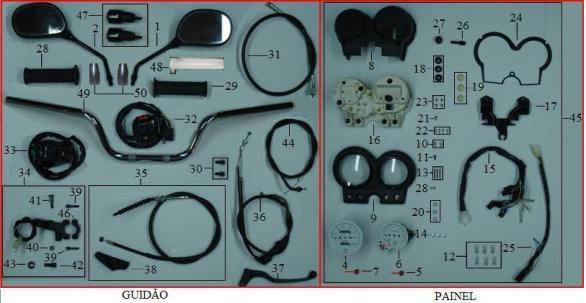 GUIDAO / PAINEL 1 D01881200000SI ESPELHO RETROVISOR LD 1 70202-D01-001 ESPELHO RETROVISOR LD - 2013 2 70201-D01-001 ESPELHO RETROVISOR LE - 2013 2 D01881100000SI ESPELHO RETROVISOR LE 5