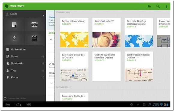 Homepage: Evernote 13) ES File Explorer O ES File Explorer é um gestor de ficheiros bastante completo,