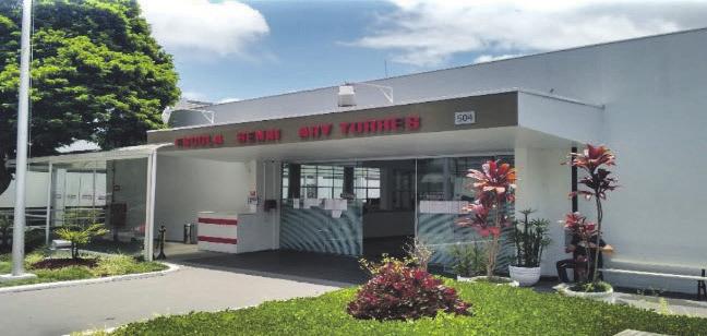 Escola SENAI Ary Torres - Santo Amaro Em 1 de fevereiro de 1996, por meio de uma parceria entre o Governo do Estado de São Paulo e o Serviço Nacional de Aprendizagem Industrial, foi fundada a Escola
