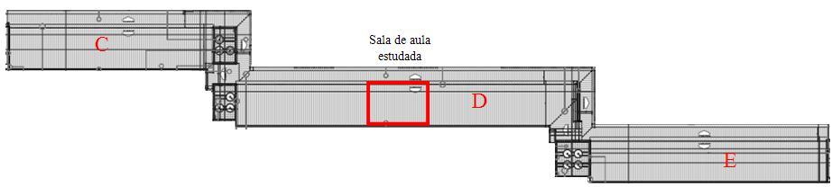 45 Figura 16 Localização da sala de aula