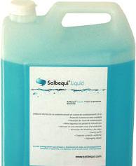 Desinfetantes SOLBEQUI Liquid É usado para a limpeza e desinfeção contra todos os micro-organismos incluindo a perigosa bactéria da