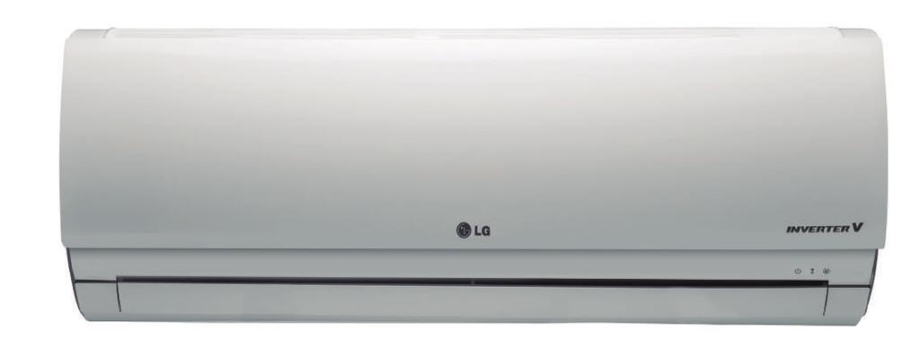 Equipamentos de ar condicionado LG Monosplits STANDARD Inverter V (R-410A) Modelo Potência [BTU/h] Especificações e Desempenho 8001264 P18EL.