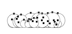 Exemplo: Criação de nuvens cartoon Faça alguns círculos com o guia OBJ Fill (Figura 8). Figura 8.