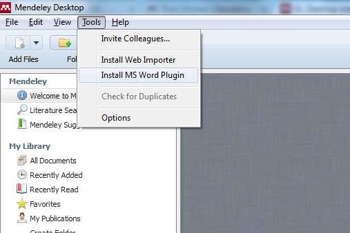 12 2.5 Plugin MS Word a) A partir