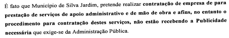 Compulsando os autos verifica-se que o signatário desta representação encontra-se adequadamente identificada e qualificada neste processo uma vez que foram encaminhados os documentos de identificação