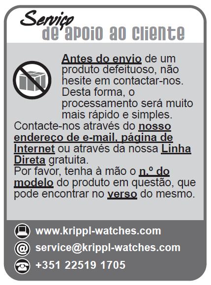 Cuidado! Perigo de explosão no caso de substituição incorreta da pilha.