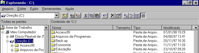 Windows Explorer Programa que permite