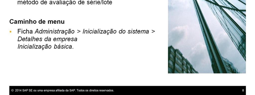 Além das configurações necessárias, você também tem a opção de definir o método de avaliação de série/lote como padrão para todos os itens administrados em lotes e com números de série.