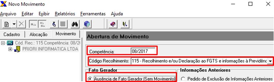 Diante disto, segue os passos de como proceder: 1 Para evitar o lançamento manual das informações da empresa no aplicativo SEFIP, poderá ser reaproveitado os dados cadastrais da mesma, exportando