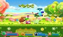 16 Lutar Com Amigos Batalhas Kirby Fighters (Lutadores Kirby) Podes lutar contra um máximo de três outros jogadores.