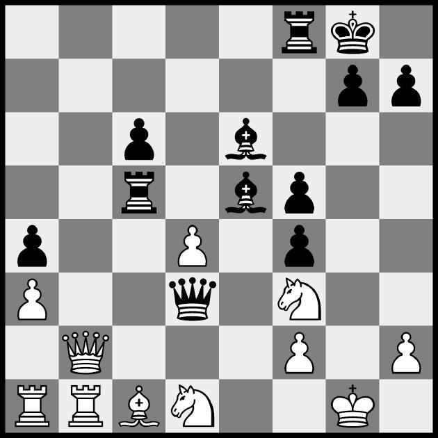 Mesquita Jr,Fausto Monteiro Gonzalez,Bolívar Ribeiro [A57] TCSEM0008 1.d4 f6 2.c4 c5 3.d5 b5 4.cxb5 a6 5.e3 axb5 6. xb5 a5+ 7. c3 b7 8. b3 xd5 9. c4 xg2 10. xf7+ d8 11. d2 xh1 12. d5 a6 13. c3 c6 14.
