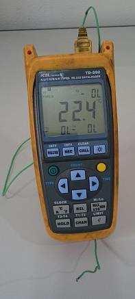 Os sensores HMP60 apresentam intervalos de medição de temperatura e umidade relativa situados, respectivamente, entre -40 e 60 C e 0 e 100%.