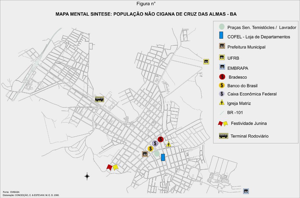 ANEXO 2: Mapa síntese população não cigana do