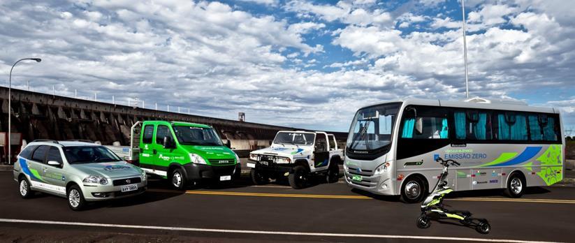 PROJETO VEÍCULO ELÉTRICO A Itaipu e a KWO desenvolvem o programa veículo elétrico em parceria com: ELETROBRAS CEMIG LACTEC FPTI RENAULT