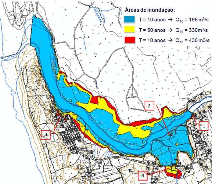Metodologia Prática para Delimitação de Leitos de Cheia em Zonas Estuarinas. Exemplo de Aplicação ao Rio Neiva. Figura 5.