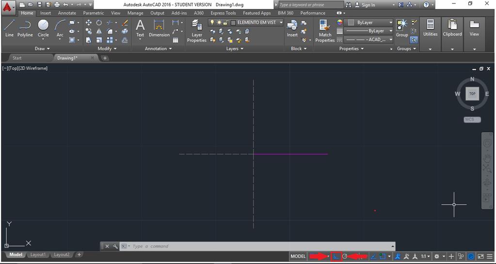 2 2. OSNAP A ferramenta Osnap é utilizada para localizar alguns pontos estratégicos em