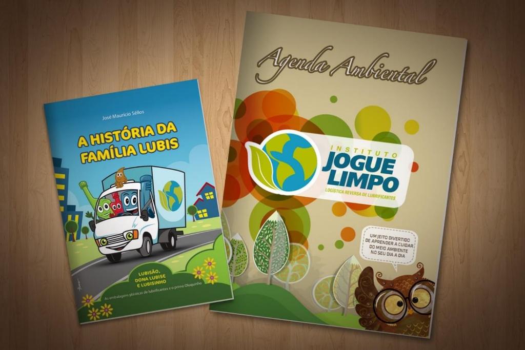 Revista da Famíla Lubis e Agenda Ambiental- Material de Educação Ambiental Foi utilizada também a mídia eletrônica como forma de divulgação e educação ambiental através do facebook, atualmente com