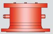 Válvula de alívio de pressão PROTEGO ER/V b Ø a permite definir a pressão de ajuste 10% abaixo da pressão admissível do tanque para descarregar o fluxo necessário.