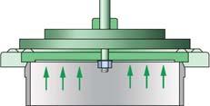 As válvulas de alívio de pressão e vácuo satisfazem todas funções acima referidas. As válvulas de alívio de pressão e vácuo PROTEGO dispõem de obturadores calibrados por peso ou mola.