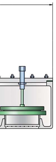 Os obturadores de válvula também podem ser fornecidos com uma vedação PTFE para evitar sua adesão na utilização de determinados produtos ou possibilitar o uso com substâncias corrosivas.