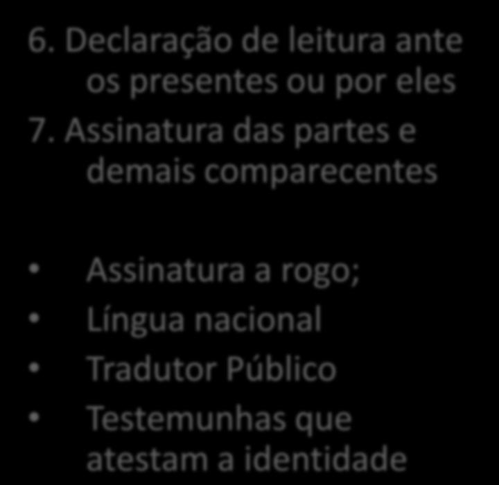 Referência ao cumprimento das exigências legais e fiscais 6.