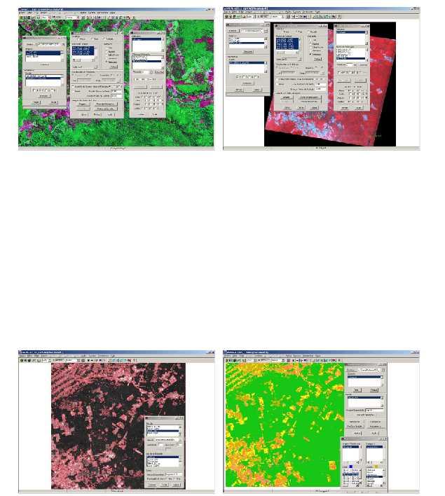 "pixels" para a mesma resolução, quando há dificuldade de se conseguir bons pontos de controle. Outro parâmetro usado para analisar o erro é a escala de trabalho.