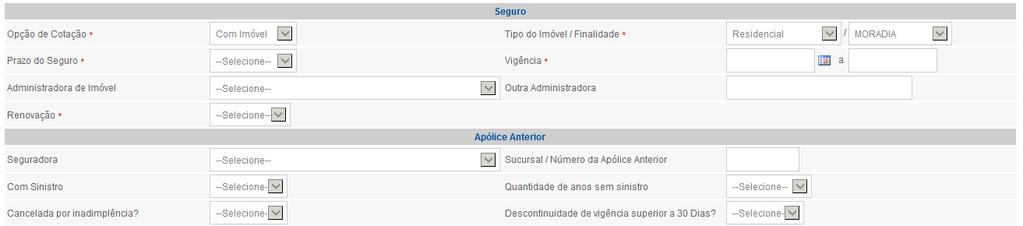 Para retornar para uma etapa anterior, a ação pode ser feita clicando-se no ícone da etapa, ou através do botão Anterior.