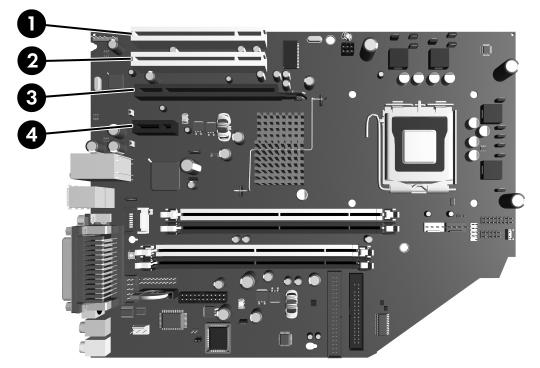 Instalar uma placa de expansão O computador possui duas ranhuras de expansão PCI que suportam uma placa de expansão de até 17,46 cm (6,875 polegadas) de comprimento.