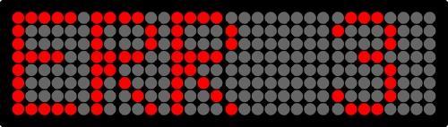 A partir deste momento inicia-se a exibição de mensagens, de acordo com as seguintes prioridades: 1. Mensagem da entrada digital 1 (somente caso ativa); 2.