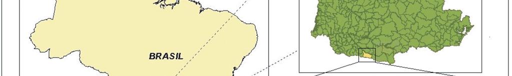 1 Localização A região do estudo encontra-se no município de