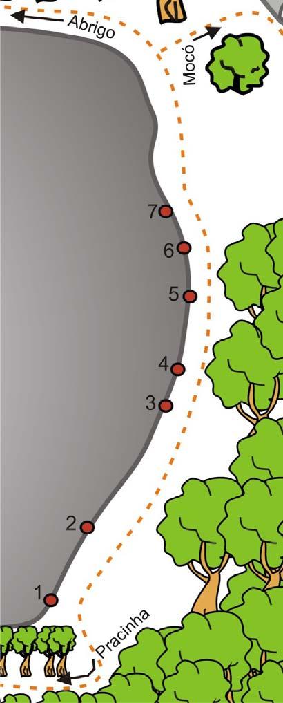 4 A Laka 7b/c Via com grampos a direita da nuvens de agosto 5 Dazão e o pé de Feijão 7a Via com grampos. O ideal é sair com a primeira costura clipada.