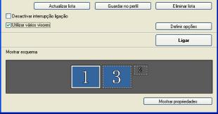 Utilizar a apresentação de tela múltipla 36 A imagem atribuída é projetada Em seguida, encontra uma explicação sobre como atribuir a imagem do computador utilizando o "Exemplo de organização 1" na