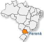 Porção sedimentar paleozoica da Bacia do Paraná 2 º Planalto Paranaense 3