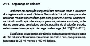 19.3. Dados gerais sobre colisões de trânsito no Brasil (cont.