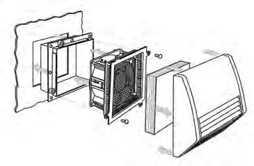 7.2 Limpeza dos filtros de ar do painel Os filtros de ar do painel estão localizados atrás do painel de comando do forno. A cada 3 meses recomendam-se retirá-los para verificação e possível limpeza.