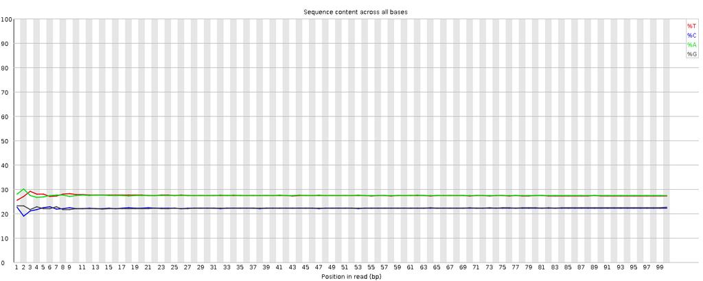 53 pareados após os filtros, e SR (single reads), que possuem reads de alta qualidade mas que ficaram despareados (o seu par não passou nos critérios do filtro) (Tabela