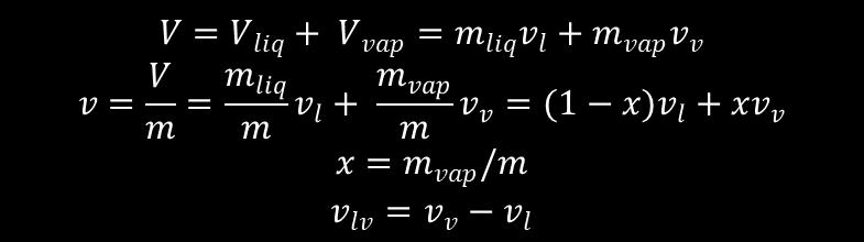 TÍTULO DE UMA SUBSTÂNCIA PURA Outro importante conceito é o do título ou qualidade. Esta grandeza representa a razão entre massa de vapor e a massa total. O título varia entre 0 x 1.