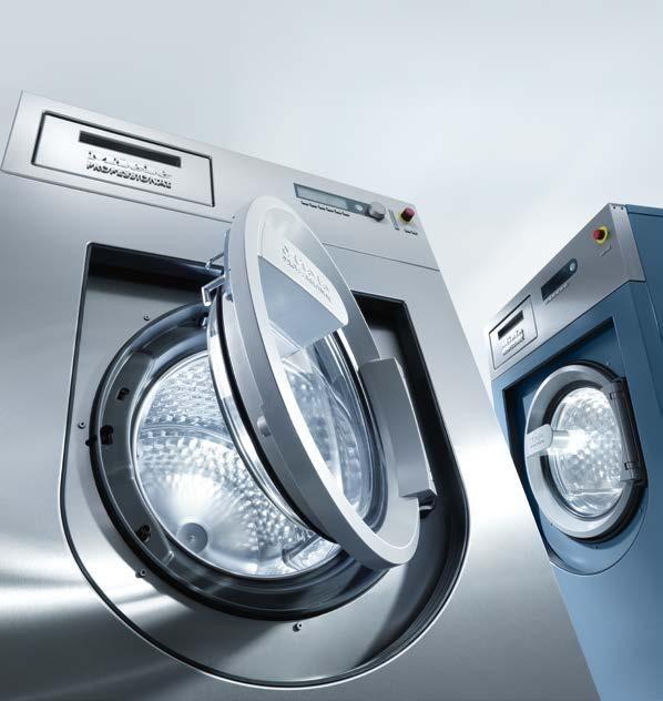 Para os melhores desempenhos na lavandaria As novas máquinas de