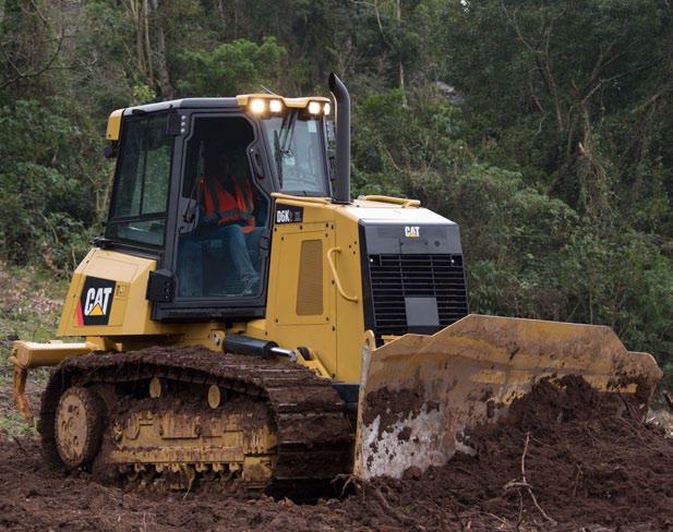 robusto permite que as lâminas Cat suportem as aplicações mais severas Rolamento esférico de articulação grande para facilitar a remoção