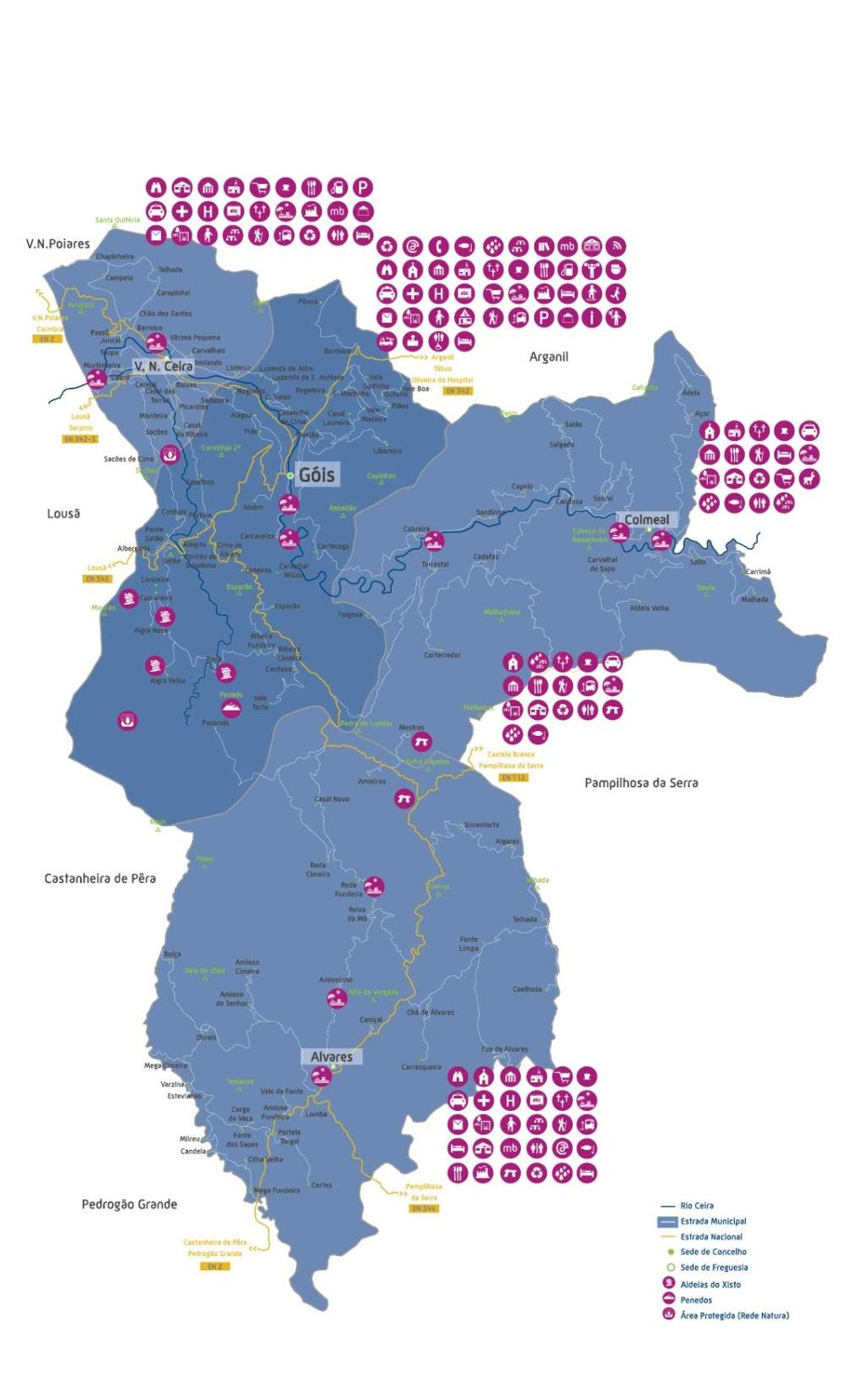 ÁREA 263,30 KM² POPULAÇÃO 4 260 HAB. (2011) DENSIDADE POPULACIONAL 16,2 HAB./KM² N.