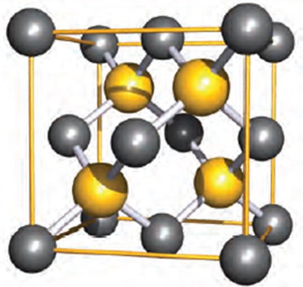 A estrutura do CsCl ocorre para compostos de césio, rubídio, tálio, amônio (NH 4+ ) com ânions halogenetos.